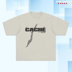 Scrt Merch Store Shop Cache T-Shirt Off White