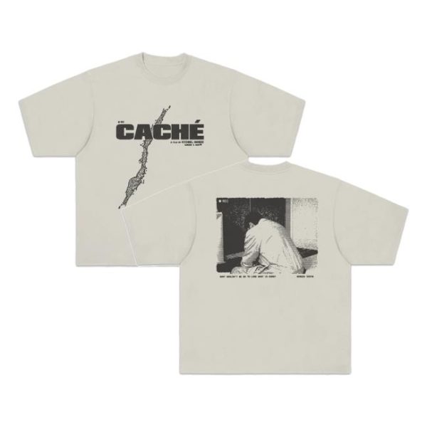 Scrt Merch Store Shop Cache T-Shirt Off White