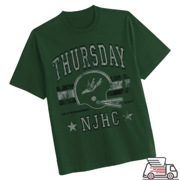 Thursday Store Merch Shop Met Black New Year Shirt