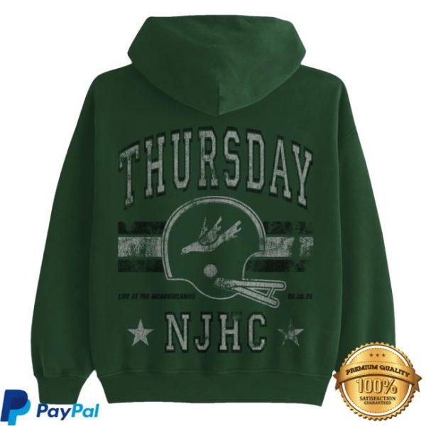 Thursday Merch Store Shop New York Sack Exchange Hoodie