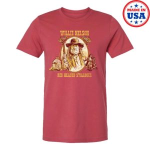 Willie Nelson Merch Store Willie Nelson Red Headed Stranger T-Shirt