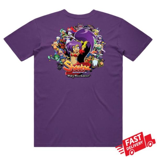 Limited Run Games Store Merch Shantae Advance Risky Revolution Shirt