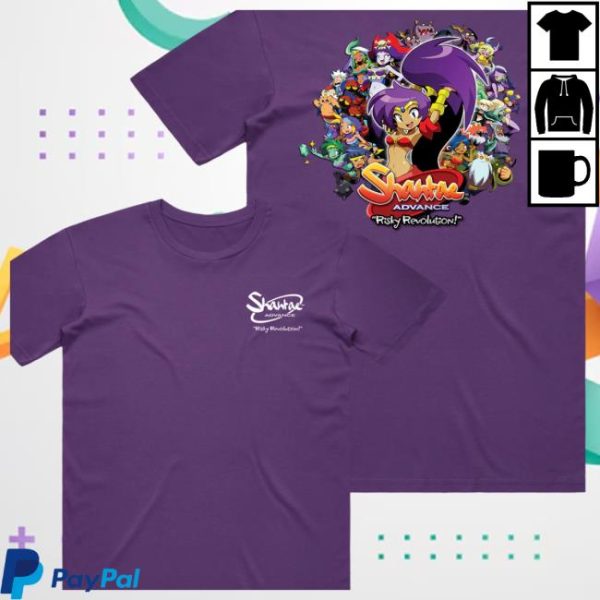 Limited Run Games Store Merch Shantae Advance Risky Revolution Shirt