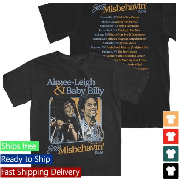 Roughhouse Shop Store Merch Still Misbehavin ’89 Tour Tee