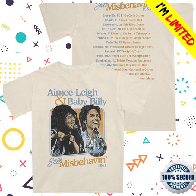 Roughhouse Shop Store Merch Still Misbehavin '89 Tour Shirt - Newest Fashion Trends