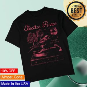Electric Picnic Store Merch Record Player 2025 Line Up T-Shirt