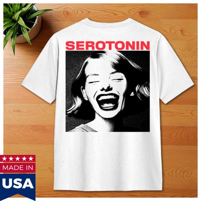 kenny Joris Voorn Merch Store Shop Joris Voorn Serotonin Print Oversized T Shirt In White