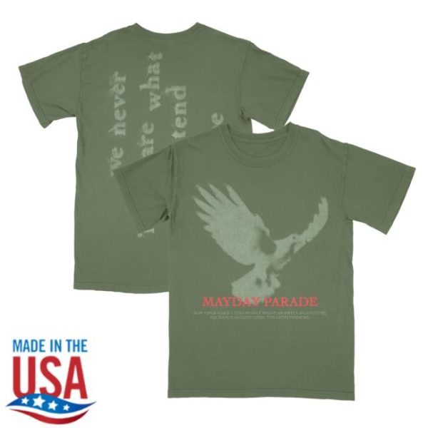 Mayday Parade Store Merch Dove Hemp T-Shirt