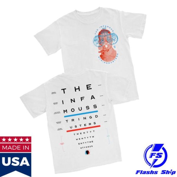 The Stringdusters Store Merch The Infamous Stringdusters Eye Test Shirt