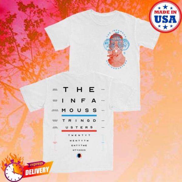 The Stringdusters Store Merch The Infamous Stringdusters Eye Test Shirt