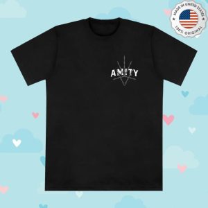 The Amity Affliction Store Merch Barbed Wire Black T-Shirt