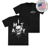 kenny the amity affliction store merch barbed wire black t shirt