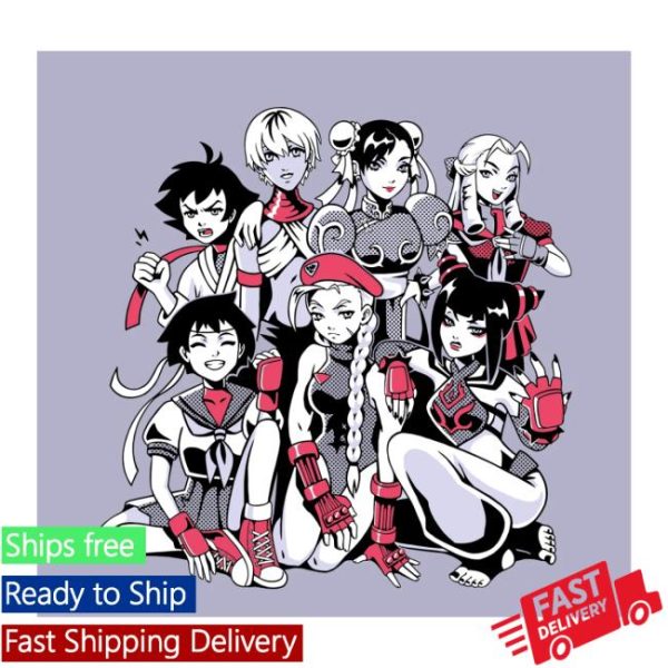 Fangamer Store Merch Street Fighter Women Of Street Fighter Shirt
