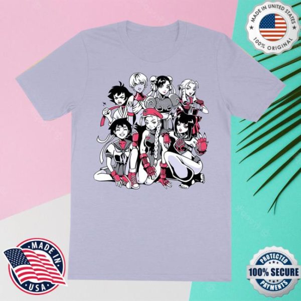 Fangamer Store Merch Street Fighter Women Of Street Fighter Shirt