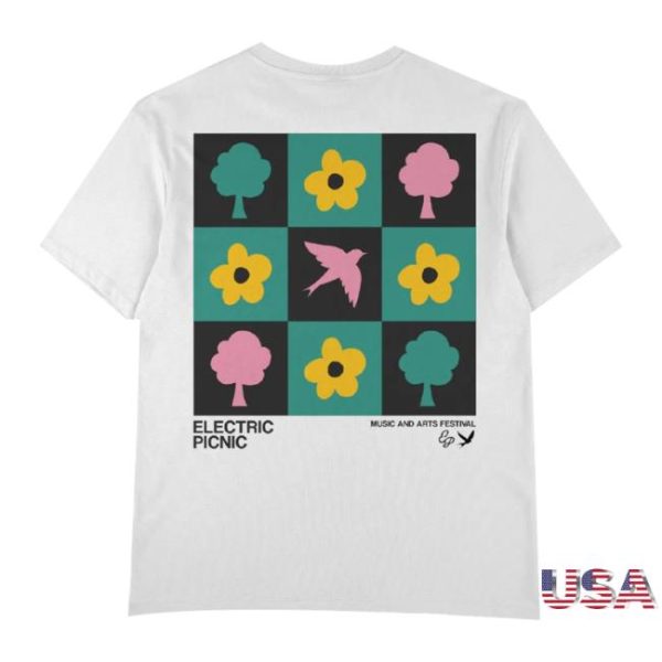 Electric Picnic Store Merch Checkerboard T-Shirt