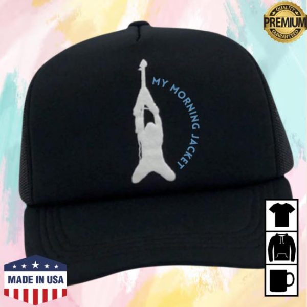 My Morning Jacket Store Merch Flying V Man Trucker Hat