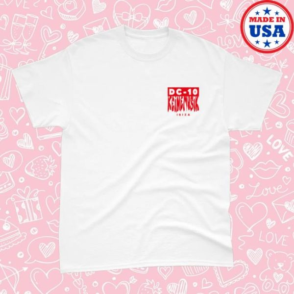 Keinemusik Merch Store Shop Keinemusik X Dc10 2025 Tee White Red