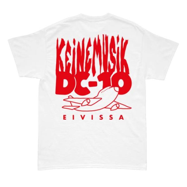 Keinemusik Merch Store Shop Keinemusik X Dc10 2025 Tee White Red