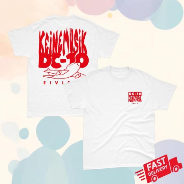 Keinemusik Merch Store Shop Keinemusik X Dc10 2025 Tee White Red