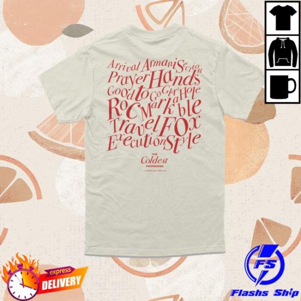 Premiervinyl Merch Store The Coldest Tracklist Og Version T-Shirt