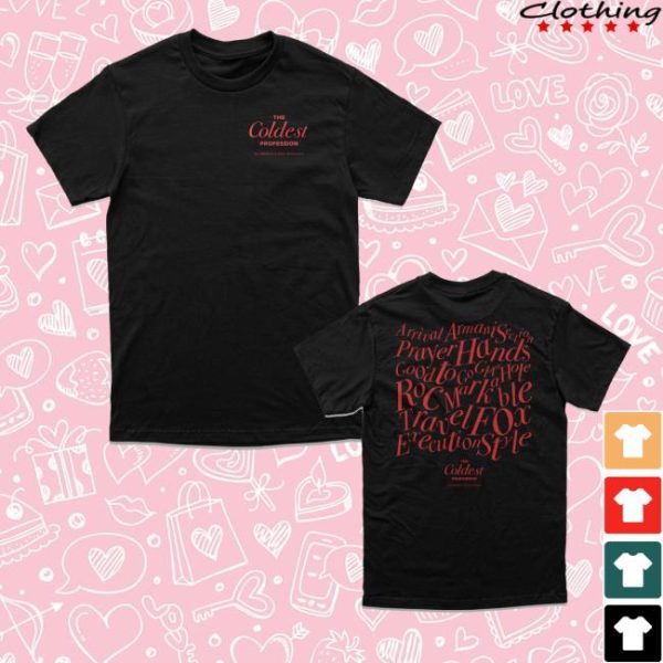 Premiervinyl Merch Store The Coldest Tracklist Og Version T Shirt