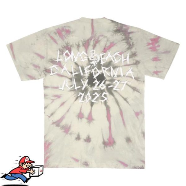 Beartrap Merch Store Shop Death Metal Pink Dyed Tee