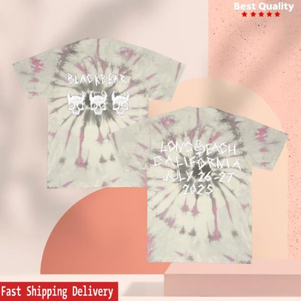 Beartrap Merch Store Shop Death Metal Pink Dyed Tee