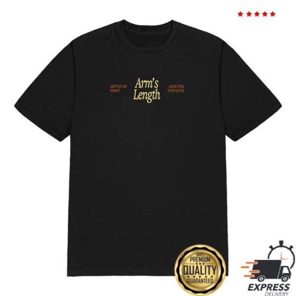 Arm’s Length Store Merch Don’T Let Me Forget Tee