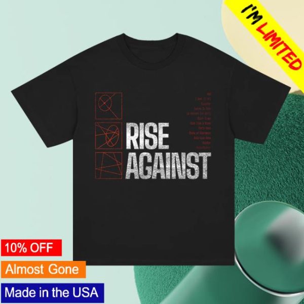 Loma Vista Recordings Store Merch Rise Against Ricochet Album T-Shirt
