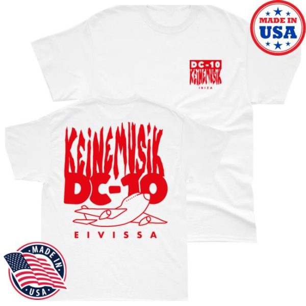 Keinemusik Store Merch Keinemusik X Dc10 2025 White/Red Tee