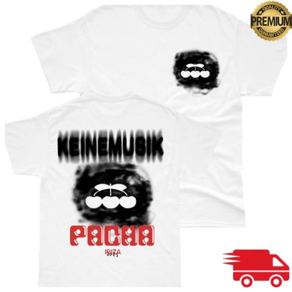 Keinemusik Store Merch Keinemusik X Pacha Blurry Cloud Cherry 2025 Tee