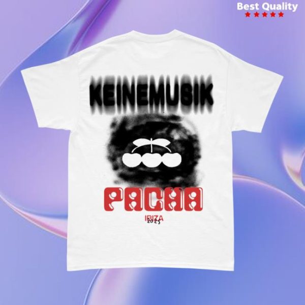 Keinemusik Store Merch Keinemusik X Pacha Blurry Cloud Cherry 2025 Tee
