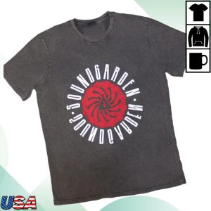 Atc Music Merch Store Soundgarden Stone Wash T-Shirt