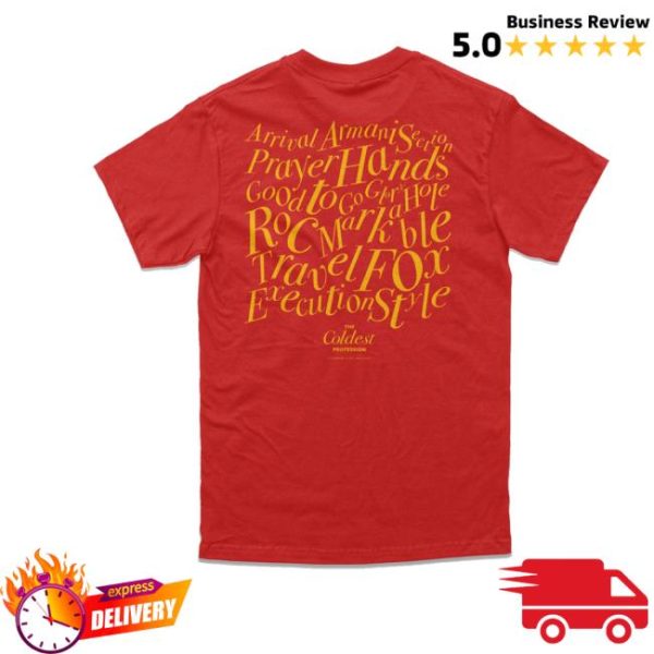 Premiervinyl Merch Store The Coldest Collage Work T-Shirt