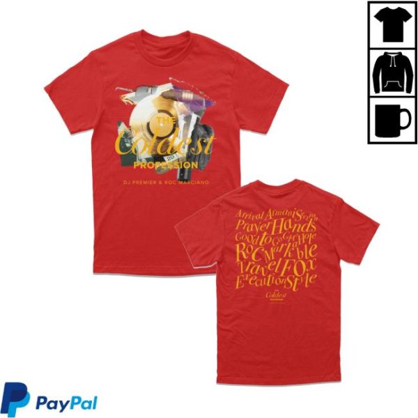 Premiervinyl Merch Store The Coldest Collage Work T-Shirt