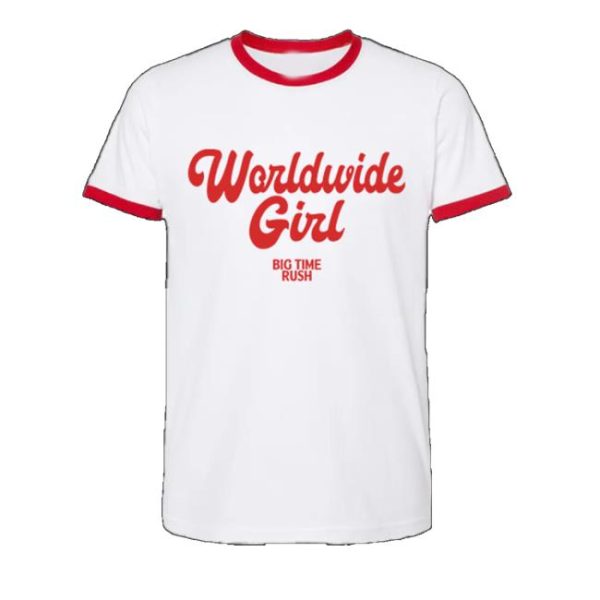 Big Time Rush Merch Store Worldwide Girl Big Time Rush Ringer