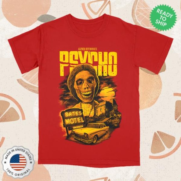 Terror Threads Merch Store Shop Psycho No Vacancy T-Shirt