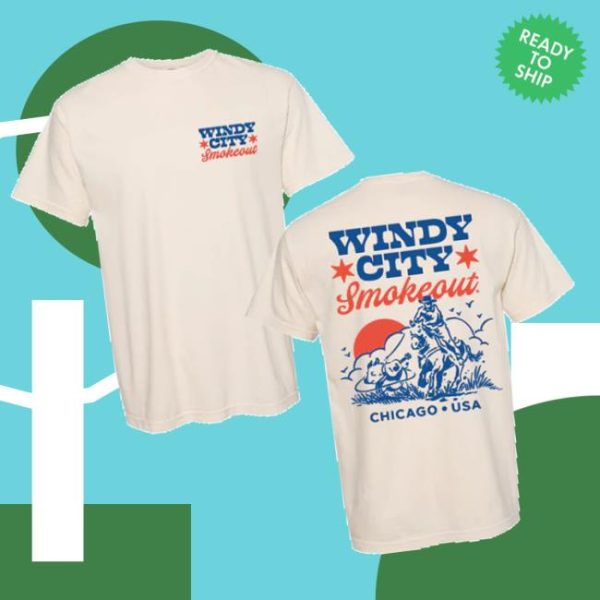Windy City Smokeout Merch Store Shop Cream Rodeo Pig