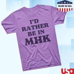 Charlie Hustle Store Merch I’d Rather Be In Mhk Tee