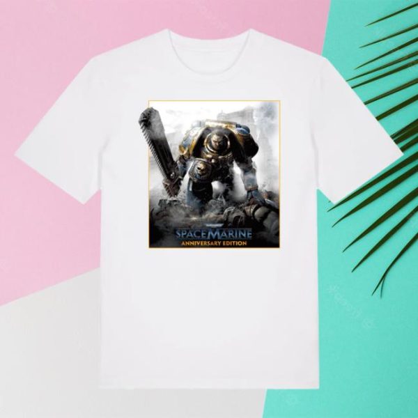 Warhammer Store Merch Space Marine Anniversary Edition Titus T Shirt