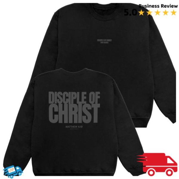 2819 Store Merch Disciple Of Christ Black Crew