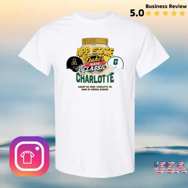 Duke’s Mayo Classic Merch Store 2025 Duke’s Mayo Classic Matchup White Shirt