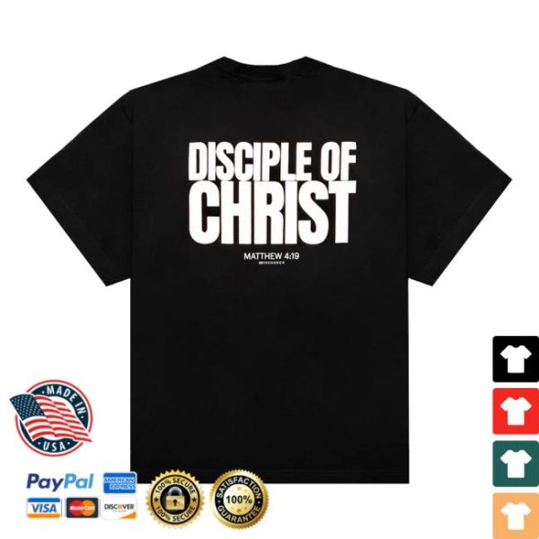 2819 Store Merch Disciple Of Christ Black Tee