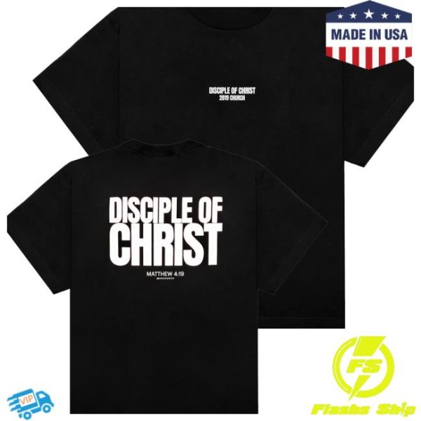 2819 Store Merch Disciple Of Christ Black Tee