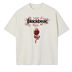Beartrap Merch Store Burning Rose Tee