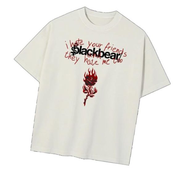 Beartrap Merch Store Burning Rose Tee