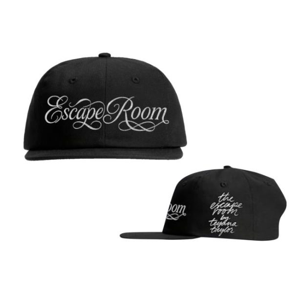 Teyana Taylor Shop Store Script Hat In Black