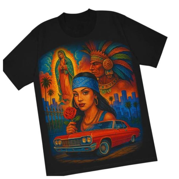 K-Momo Store Merch Fb County Chicano Estilo Graphic Heavy Hard T-Shirts