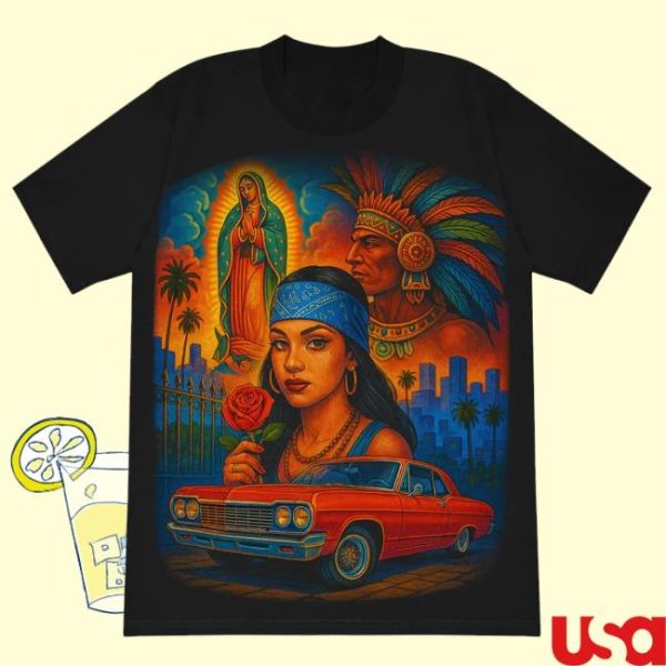 K-Momo Store Merch Fb County Chicano Estilo Graphic Heavy Hard T-Shirts