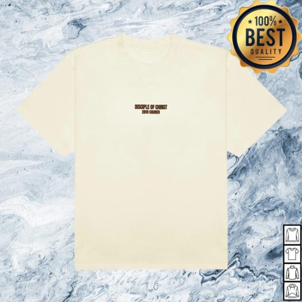 2819 Church Store Merch Disciple Of Christ Cream Brown Tee